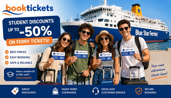 Student Ferry Ticket Discounts - Greece & Abroad