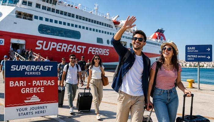 Italien - Patras: Fährtickets und Routen