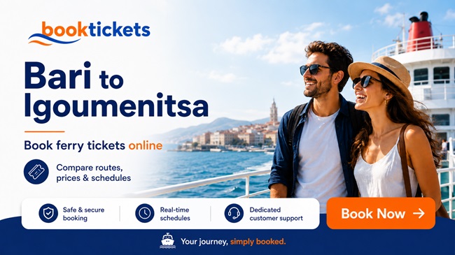 Bari, Italie - Igoumenitsa : Billets de ferry et itinéraires