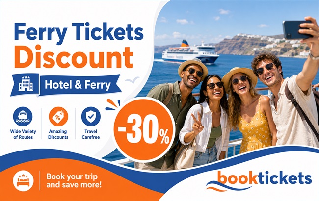 30% Hotel & Ferry Discount for 2026