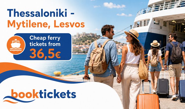 Thessaloniki - Mytilene, Lesvos: Ferry routes and tickets