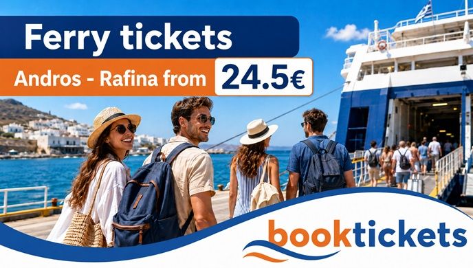 Andros - Rafina: Ferry tickets and routes