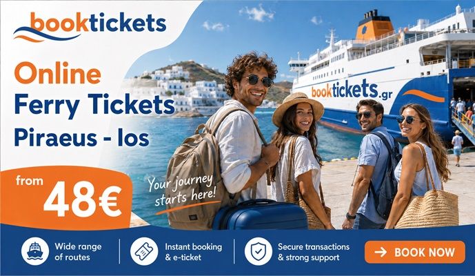 Piräus - Ios: Fährtickets und Routen