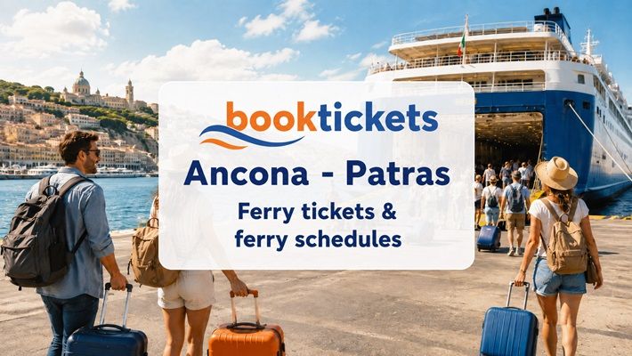 Billetes de ferry Ancona - Patras: precios, horarios y ofertas