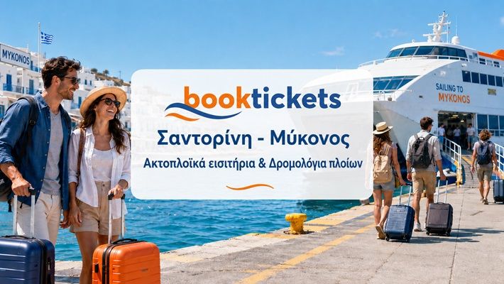 Σαντορίνη - Μύκονος ακτοπλοϊκά εισιτήρια & δρομολόγια