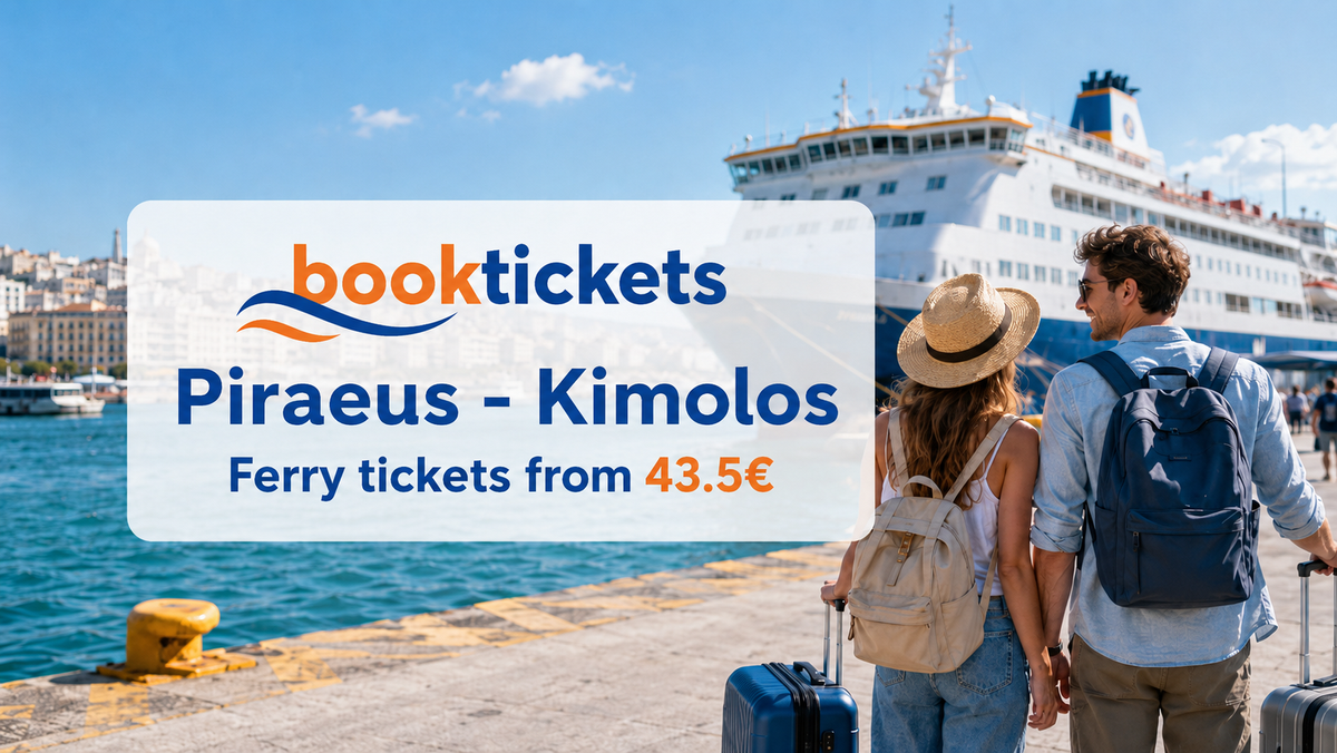 Piraeus - Kimolos ferry tickets and routes