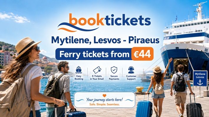 Mytilene, Lesvos - Piraeus Ferry tickets and routes