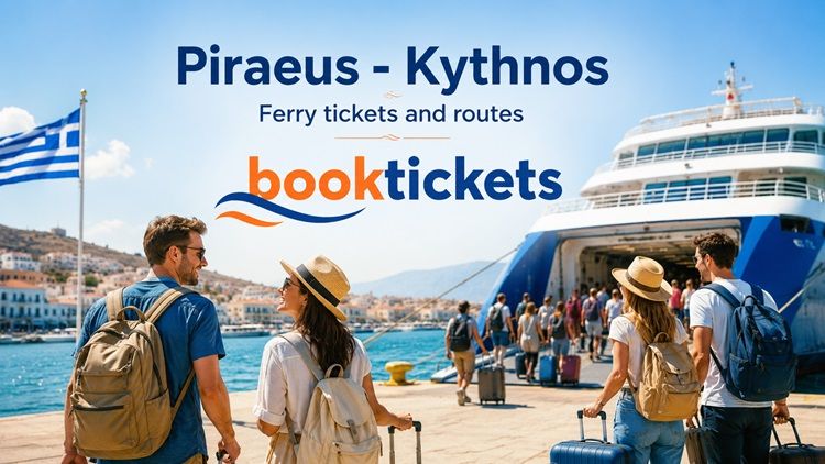 Piraeus to Kythnos ferry tickets and routes 2026
