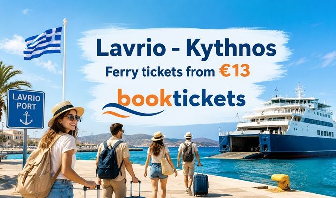 Lavrio - Kythnos Ferry tickets and routes 2026