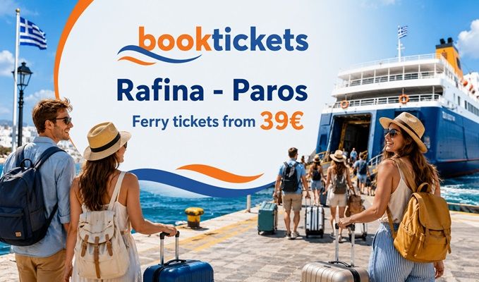 Rafina - Paros Ferry tickets and routes 2026
