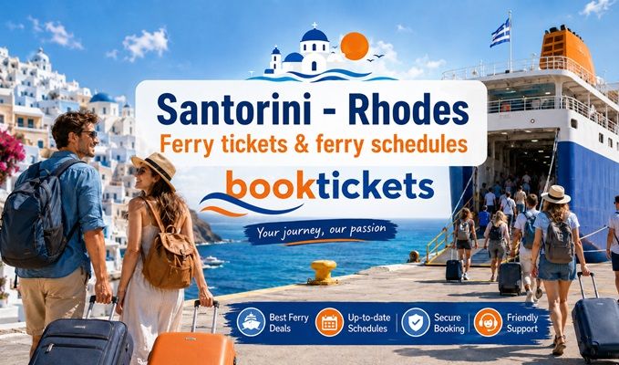 Santorini - Rhodes ferry tickets and schedules 2026