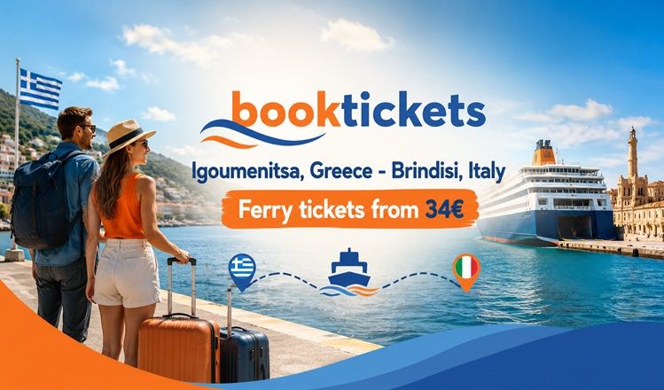 Igoumenitsa - Brindisi, Italy Ferry tickets, routes 2026