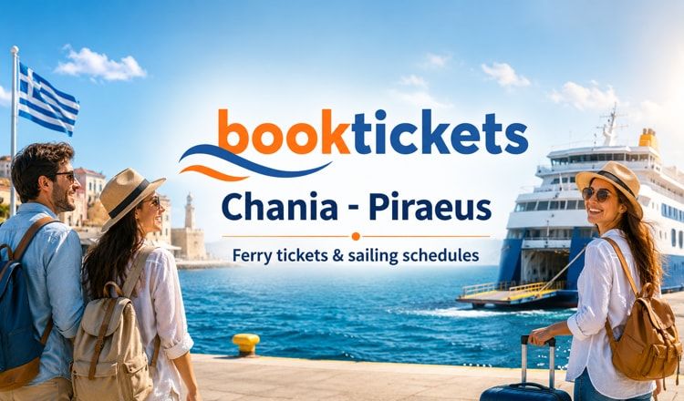 Chania - Piräus Fährtickets und Routen