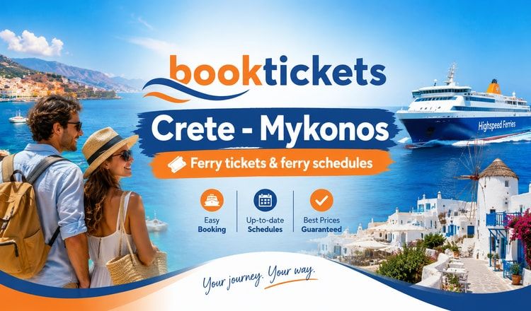 Crete - Mykonos: Ferry tickets and routes