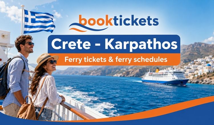 Crete - Karpathos: Ferry tickets and routes