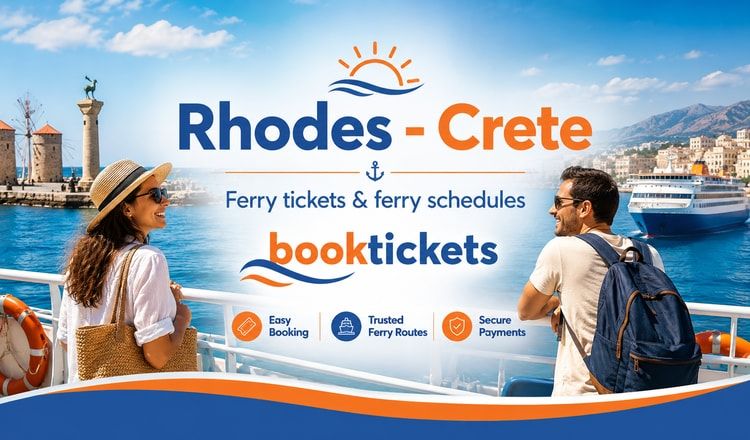 Rhodes - Crete: Ferry tickets and routes