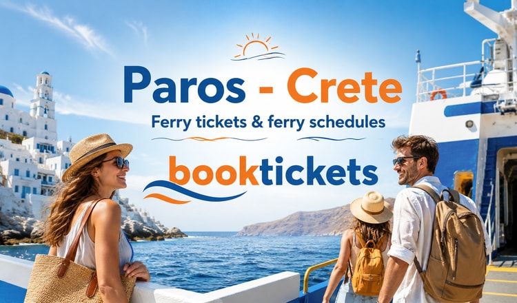 Paros - Crete: Ferry tickets and routes