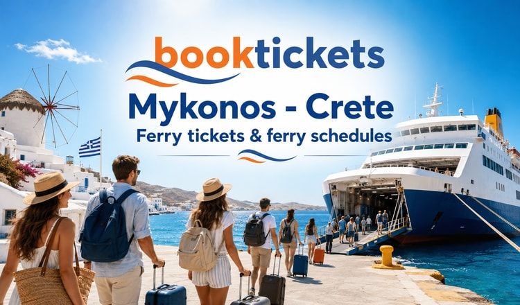 Mykonos - Crete: Ferry tickets and routes