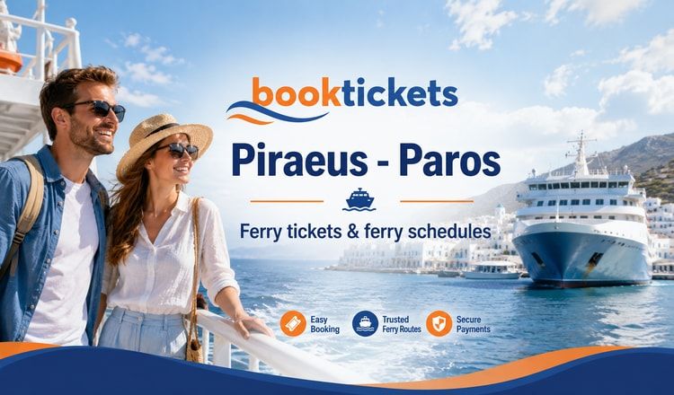 Piraeus - Paros Ferry tickets and routes