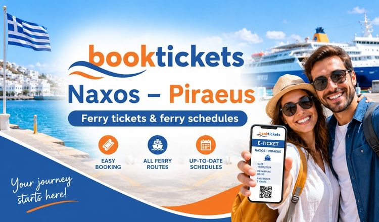 Naxos - Piraeus: Ferry tickets and routes