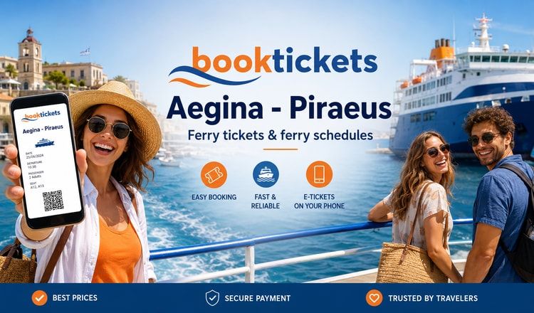 Aegina - Piraeus: Ferry tickets and routes