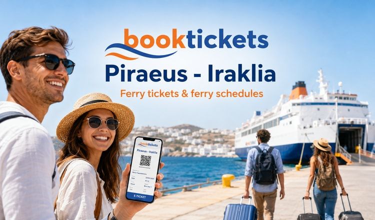 Piraeus - Iraklia: Billetes y rutas de ferry