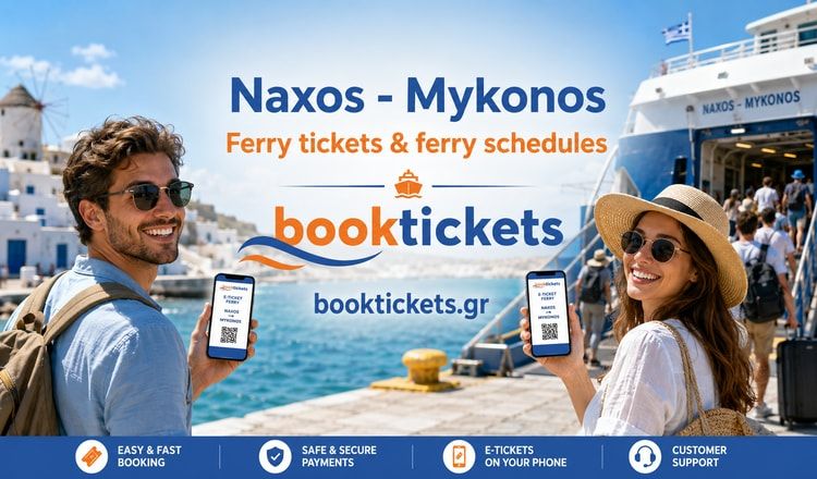 Naxos - Mykonos : Billets de ferry et itinéraires