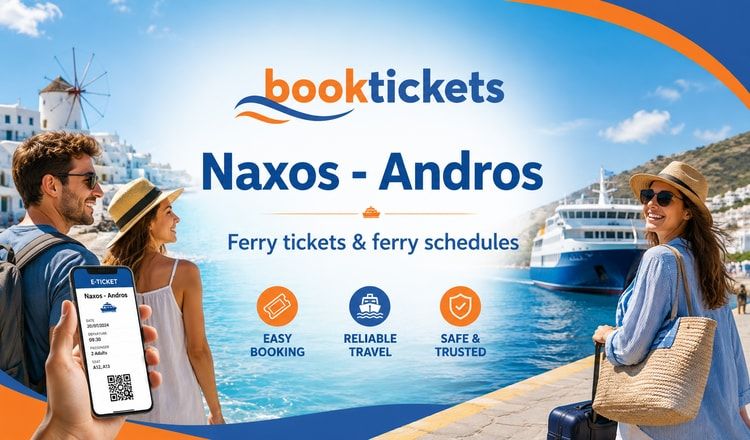 Naxos - Andros: Billetes de Ferry y Rutas