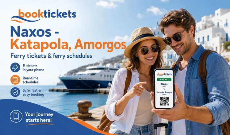 Naxos - Katapola, Amorgos: Ferry tickets and routes