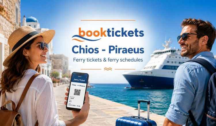 Chios - Pireo: Biglietti dei traghetti e orari