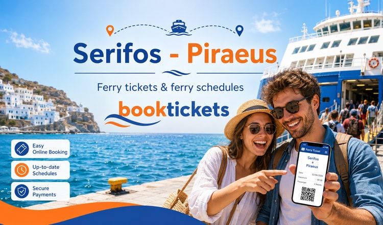 Serifos - Piraeus: Ferry tickets and routes