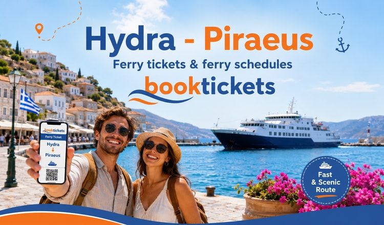 Hydra - Piraeus Ferry tickets from €34 | 2026
