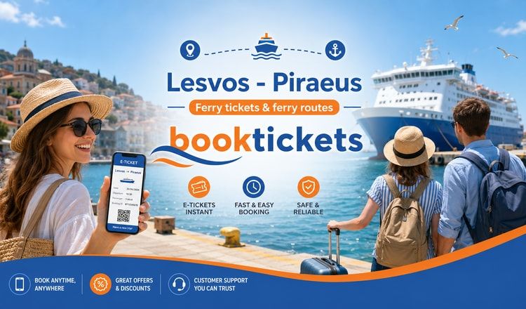 Lesbos - Le Pirée : Billets de ferry et itinéraires