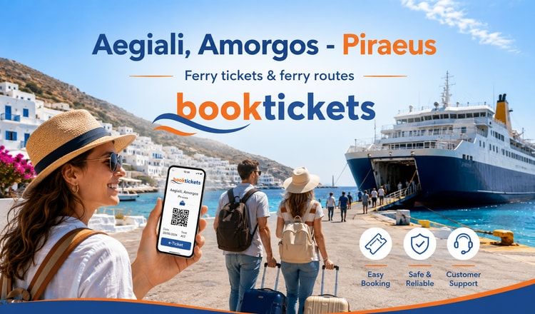 Aegiali, Amorgos - Piraeus Ferry Tickets from €43