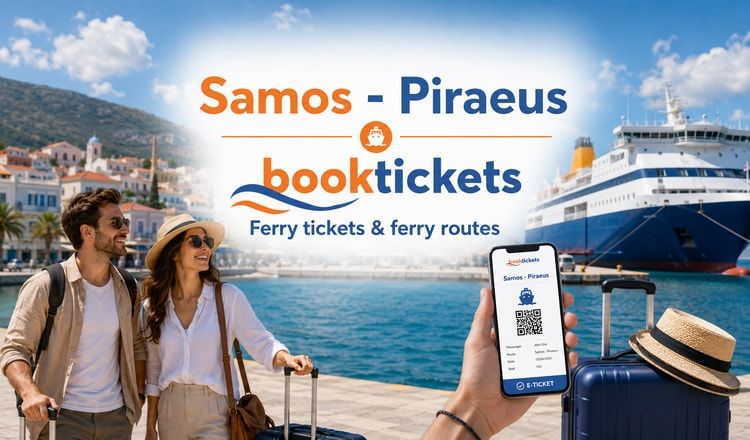 Samos - Piraeus: Fährtickets, routen