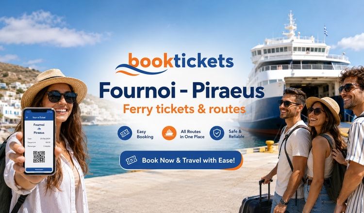 Fourni - Piraeus ferry tickets from €47 and routes