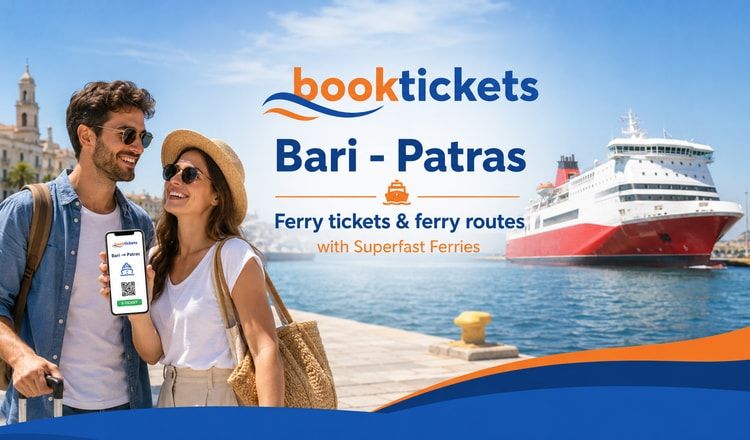 Bari, Italia - Patras Boletos de ferry y rutas
