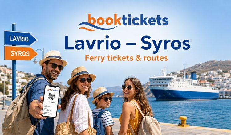 Lavrio - Syros: Billetes de ferry y rutas