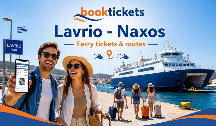 Lavrio - Naxos: Fährtickets und Routen