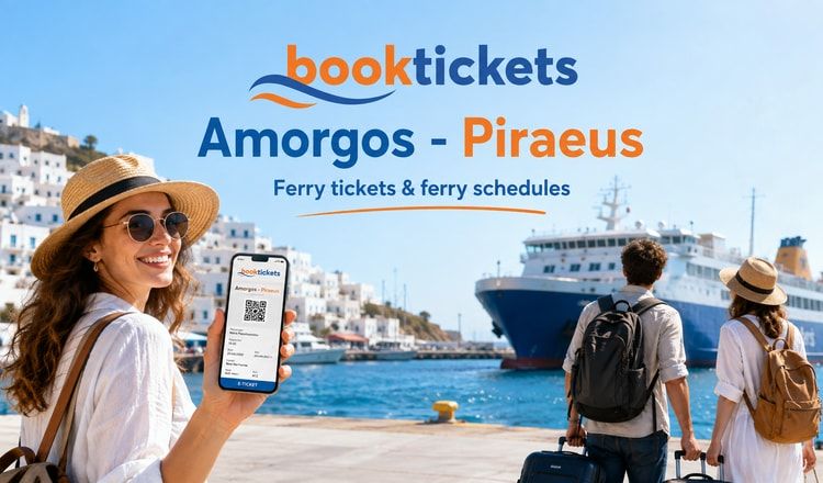 Amorgos - Piraeus Ferry Tickets from €43 | 2026