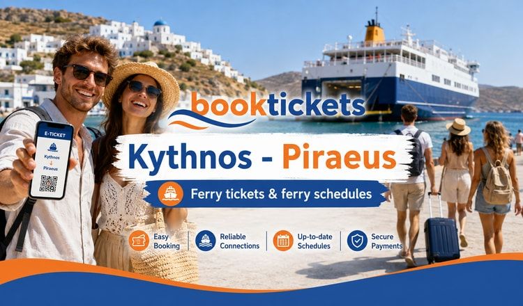 Kythnos - Pireo: Biglietti e Itinerari dei Traghetti