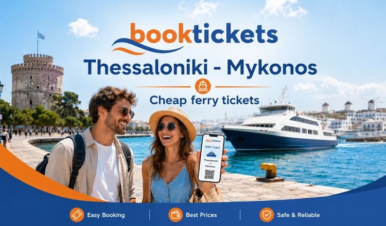 Thessaloniki - Mykonos Ferry Tickets from €98 | Routes