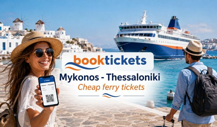 Mykonos - Thessaloniki Ferry Tickets from €105 | Routes