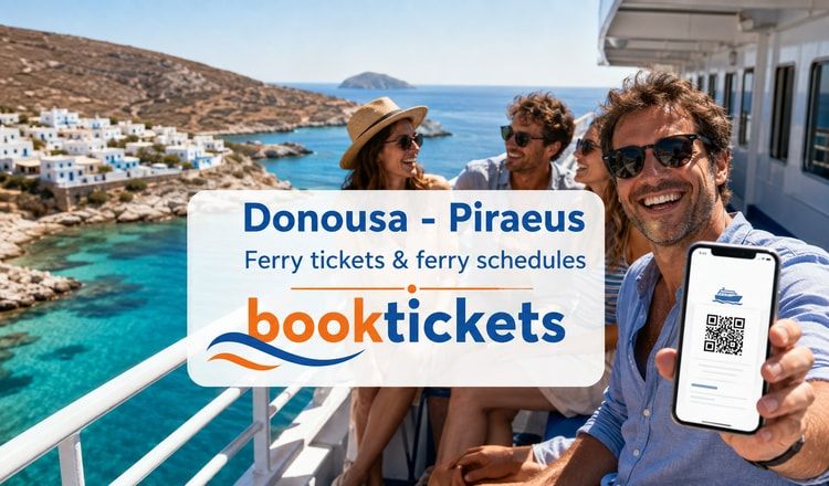 Donousa - Piraeus Ferry tickets and routes 2026