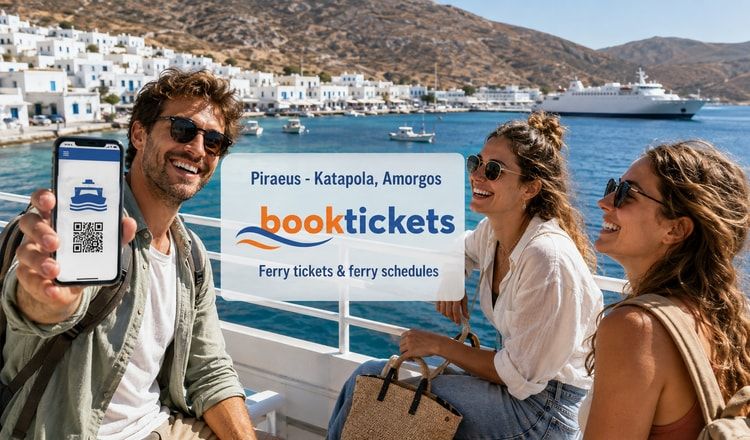 Piraeus - Katapola, Amorgos Ferry tickets, routes 2026