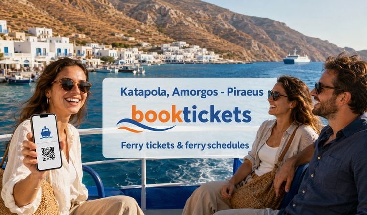 Billetes de ferry Katapola Amorgos - Pireo