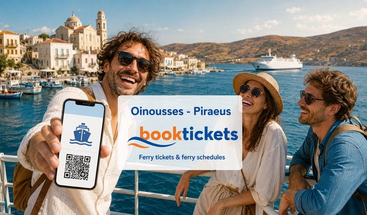 Oinousses - Piraeus Ferry tickets 2026