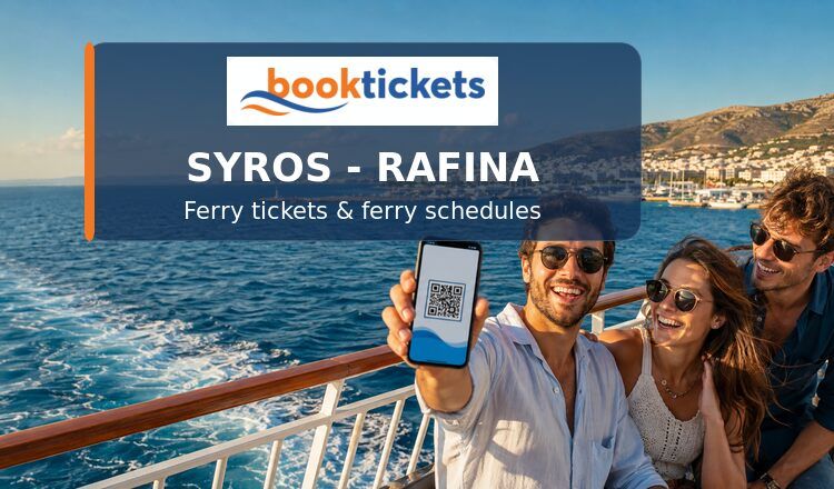 Syros - Rafina : Itinéraires de ferry et billets