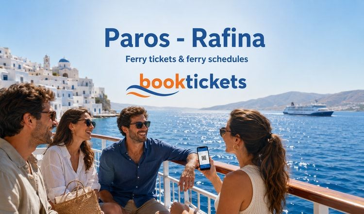 Paros - Rafina : Billets de ferry et itinéraires
