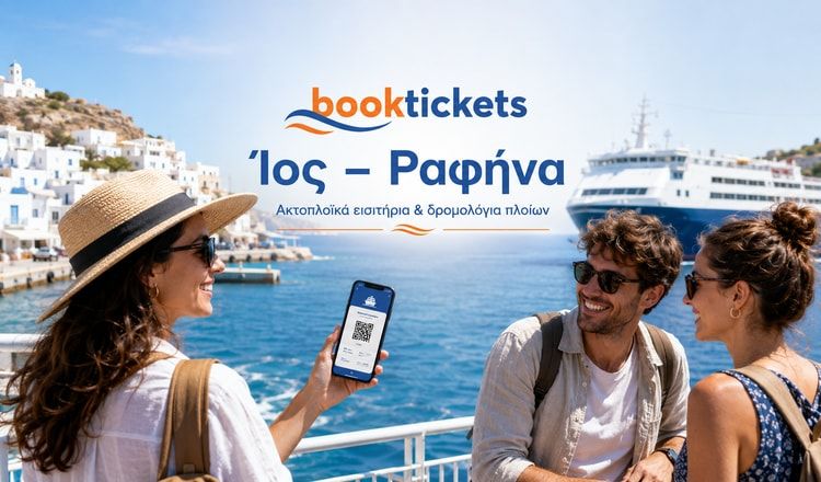 Ίος - Ραφήνα ακτοπλοϊκά από 78€ | 2026